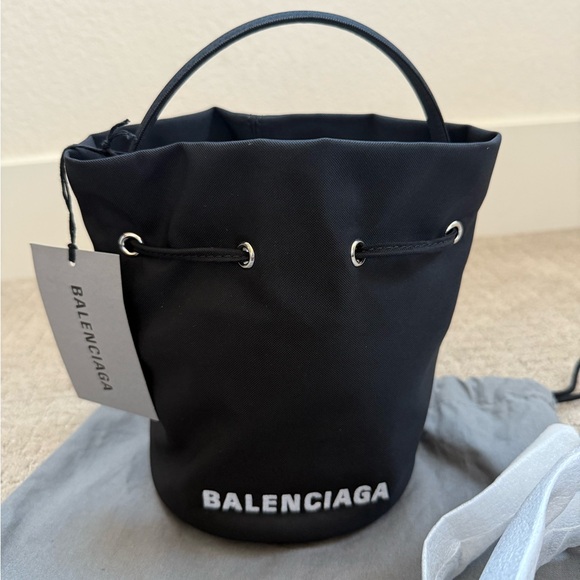 Balenciaga Mini Drawstring Wheel Bag XS - Picture 2 of 9